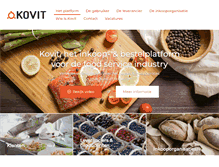 Tablet Screenshot of kovit.nl